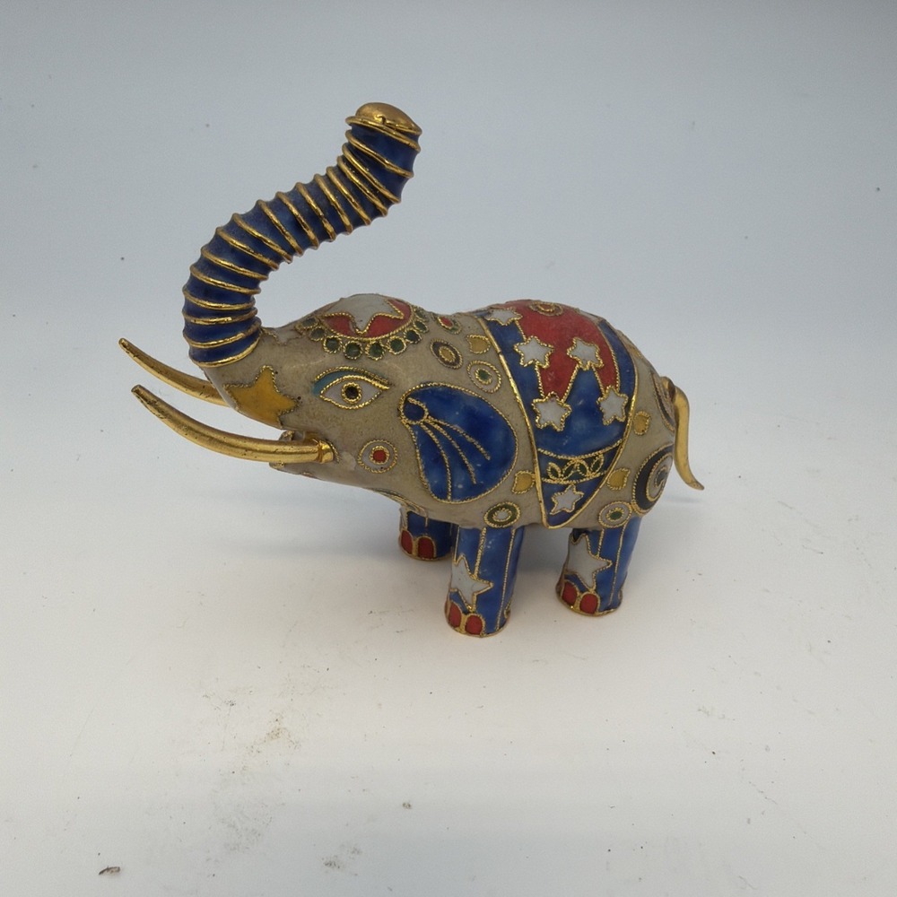 ORIENTAL TREASURES  ***ELEPHANT*** CLOISONNE